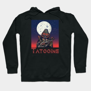 Visit Tatooine, Vintage, Retro, travel agent, movie, tatooine Hoodie